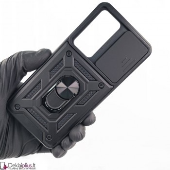 5in1 smūgiams atsparus dėklas su žiedu ir kameros apsauga (Xiaomi 12T/12T Pro)